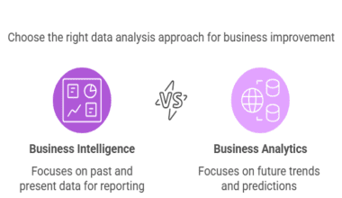 Difference between Business Intelligence vs Business Analytics