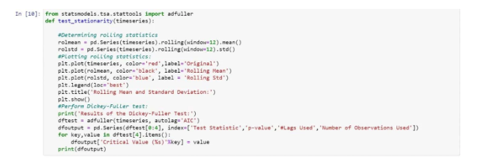Time Series Analysis in Python