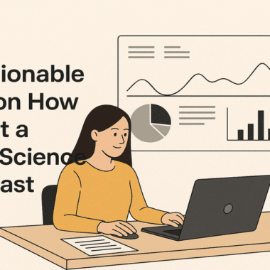 9 actionable tips on how to get a data science job fast