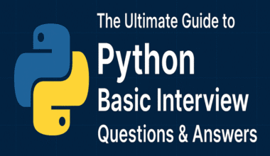 python basic interview questions & answers.