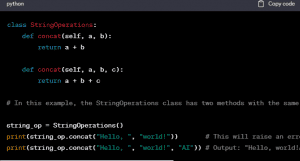 Method Overriding & Method Overloading in Python- Pickl.AI