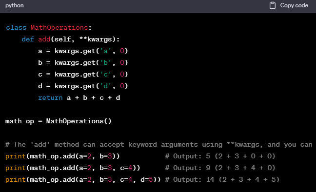 Method Overriding & Method Overloading in Python