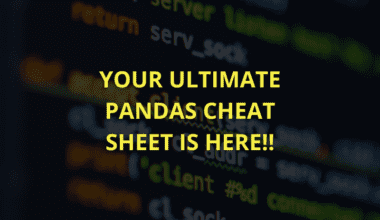 Your ultimate Pandas Cheat Sheet is here!!