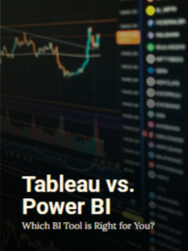 Tableau vs. Power BI - Pickl.AI