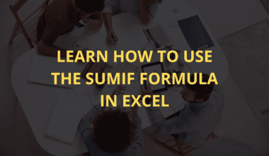 Learn how to use the SUMIF formula in Excel