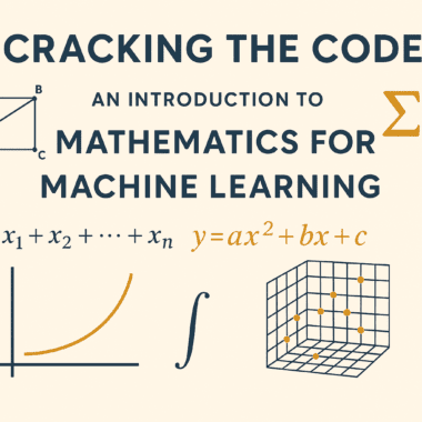 an introduction to Mathematics for Machine Learning