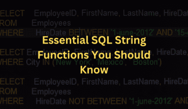 sql string functions