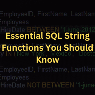 sql string functions