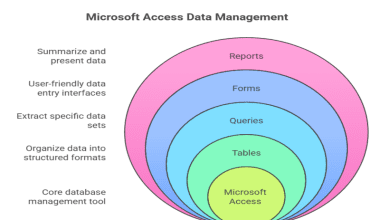 microsoft access data management