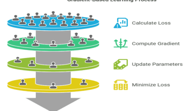 gradient based learning process