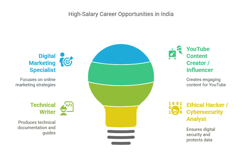 Easy jobs with high salary in India