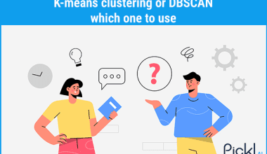 K-means clustering or DBSCAN