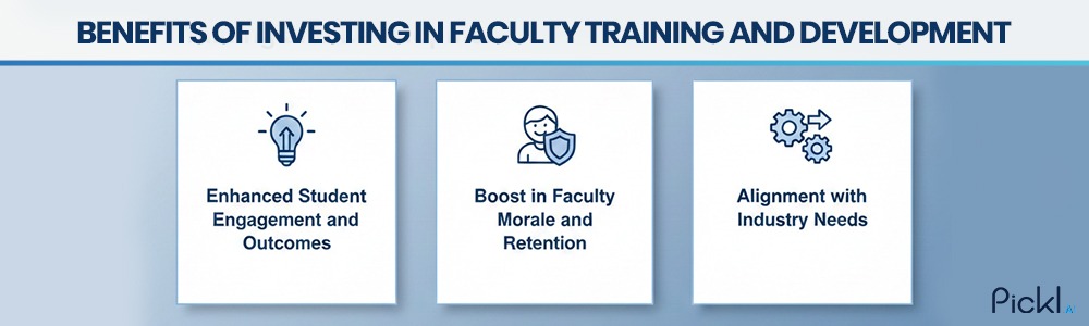 Successful university graduates, illustrating the long-term ROI of investing in faculty development programmes.