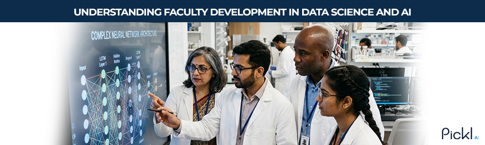 faculty members learning advanced data science and AI concepts